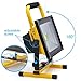 Eurus Home 20W LED Work Light Rechargeable Portable Flood Light Battery Powered Flood Light for Outdoor Lighting,Camping,Hiking,Fishing,Car Repairing,Construction Site