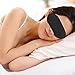Amariver Eye Mask Shade Cover, 20 Pack Blindfold Travel Sleep Mask Night Sleeping Cover with Nose Pad, Light Guide Relax Cover Black