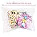 R.HORSE Jumbo Cute Narwhal Cake, Rainbow Cake Set Kawaii Cream Scented Squishies Slow Rising Decompression Squeeze Toys for Kids or Stress Relief Toy Hop Props, Decorative Props Large (2 Pack)