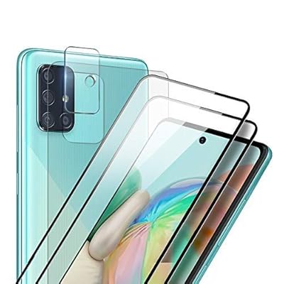 4PACK] GOBUKEE Galaxy A71 5G Screen Protector with Bahrain
