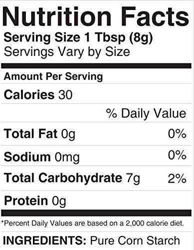 image for Corn Starch (2 lb.) by Pure Organic Ingredients, Thickener For Sauces,