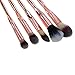 BESSKY 5Pcs/Set Professional Cosmetic Makeup Brush Set Eyeshadow Brush