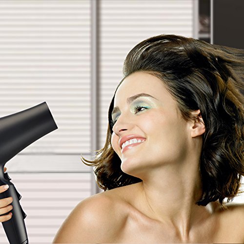 PowCube 1875W Quick Dry Lightweight 3 temperature heat settings Hair Dryer