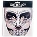 Leoars Full Face Gems Jewels, Halloween Temporary Face Tattoos, Rhinestone Face Jewels Tattoo Stickers, Crystals Body Gems Stick on Face for Festival Rave Party Outfit