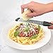 Mueller Ultra Bi-Directional Citrus Zester & Cheese Grater — Parmesan Cheese Lemon, Ginger, Garlic, Nutmeg, Chocolate, Vegetables, Fruits – 18/10 Razor-Sharp Stainless Steel Blade Wide Dishwasher Safe