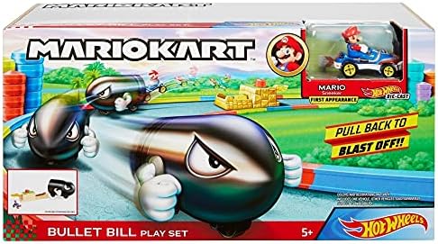 Hot Wheels GKY54 Mario Kart Bullet Bill 