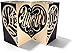 House Industries Love Heart: Black Blocks - Made in USA