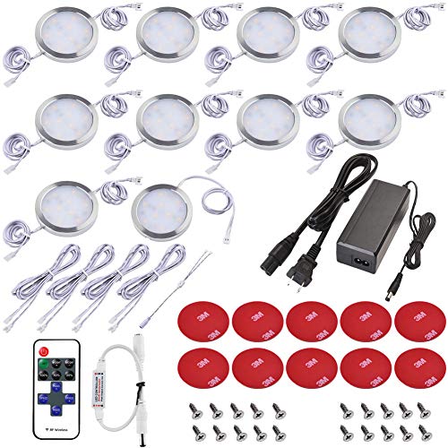 Lvyinyin Under Lighting Kit, Dimmable Wireless RF LED Control