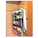 Hanging Closet Organizer 42 Pockets & Hanger stores Clothes, Stockings, Socks, Jewelry, Toiletries, Baby Nursery, Household & Children Accessories. Durable Dual-sided Closet Storage Saves Space