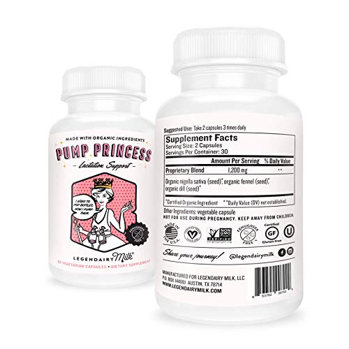 Organic Lactation BestSeller Bundle for Nursing and Pumping Moms (60 Count)