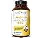 100% Pure L-arginine + L Citruline -Premium Amino Acids Strength for Pre work Out and Energy Enhancement for Men -Support Nitric Oxide -1000 mg Per Capsules -Natural Supplement Booster by Nature Bound