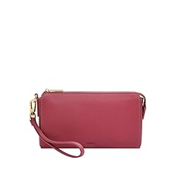 Fossil Wristlet Pouch, Mohair Pink