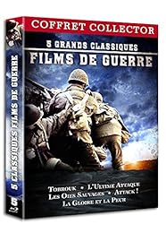 5 Classiques Films De Guerre : L'ultime Attaque (Zulu Dawn) + Les Oies Sauvages + La Gloire Et La Peur + Attack! (Attaque) + Tobrouk - Commando Vers L'enfer - Pack