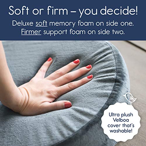 Hiccapop Pregnancy Pillow Wedge For Maternity Memory Foam