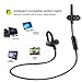 Bluetooth Headphones,Evershop Wireless 4.1 Sweatproof Sport Earbuds Stereo Earphones With Built-in Mic Noise-Cancelling,Secure Fit for Fitness Running