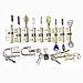 Practice Lock Set,Farway Lock Opener Kit Stainless Steel Lock 14pcs for Locksmith Tool