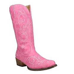 Roper Womens Riley Boot, Pink, 11