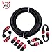 EVIL ENERGY 6AN PTFE E85 Fuel Line Kit Nylon Braided