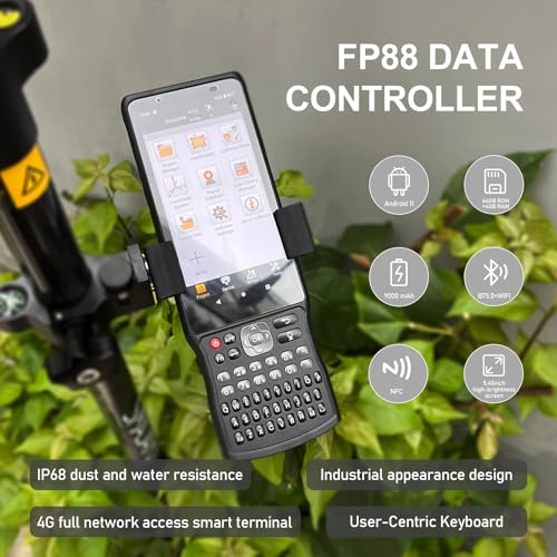 SMA26 Plus GNSS Receivers Base&Rover RTK GPS Land Survey Equipment with Permanent Survey Software, Connect with Drone/UAV, 1cm Accuracy,PPP/NTRIP/UHF Radio/BT, IP67, Ideal for Construction and Mapping