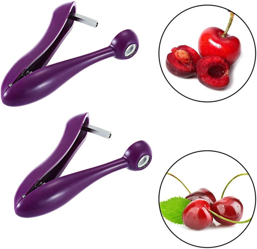 Wuyee 12 5 X 5 X 3cm Purple Cherry Seed Tools Pitter Kitchen Premium Fruit Tools Pitter Gadgets Seed Remover 1pcs Cooking Dining Corers Hotelexpert Gr
