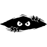 Stickios Car Decal - Peeking Monster Bumper Sticker