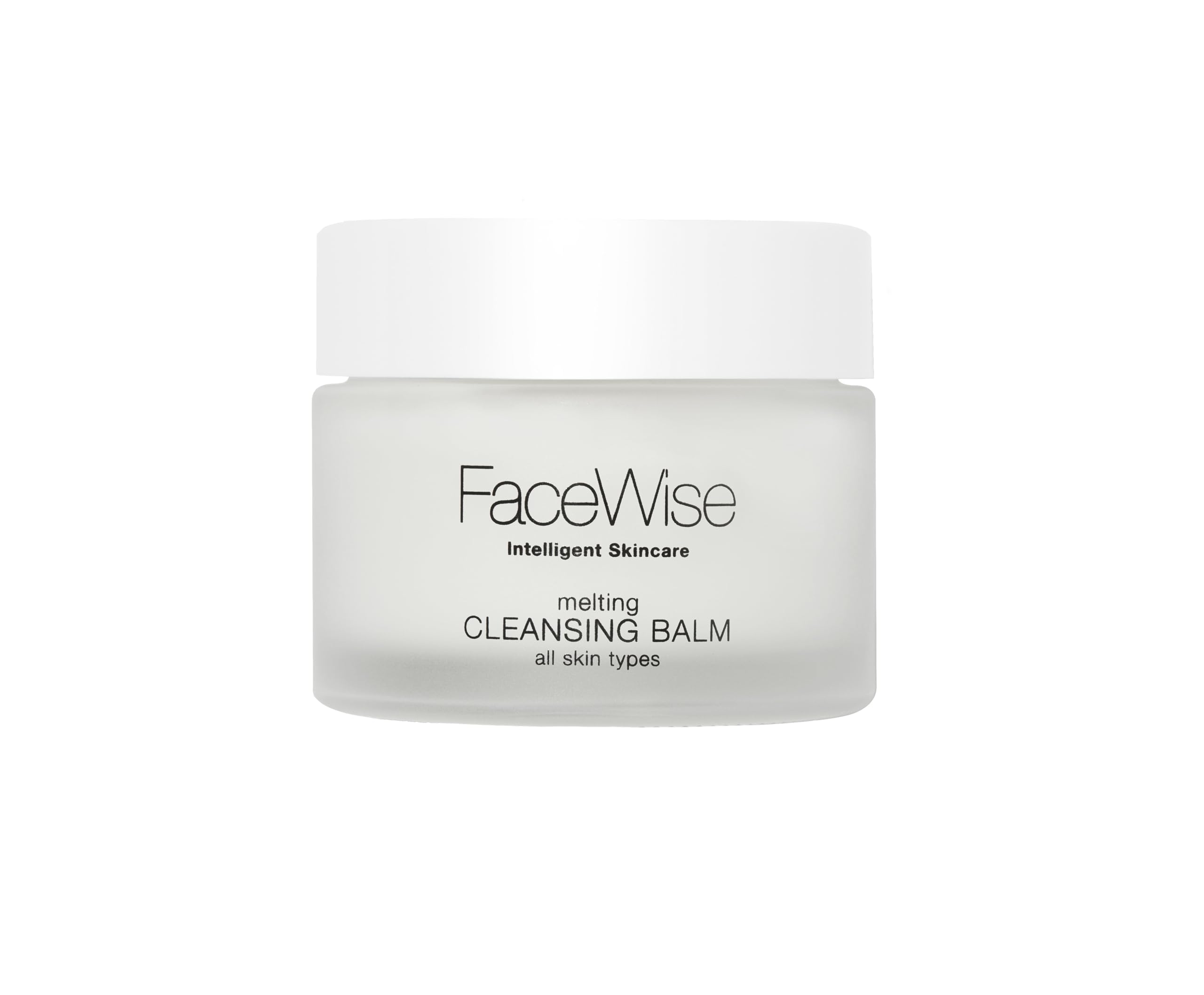 FaceWise Melting Cleansing Balm, Gentle Cleansing Makeup Remover with Sweet Almond Oil, Body Heat Reactive Makeup Melting Balm for All Skin Types, Salicylate-Free Fragrance 80ml