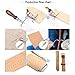 Angelakerry 1set (7pcs) Leather Carft Hand Basic Hand Stitching Sewing Tool Set Kit Thread Awl Waxed Thimble