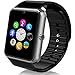 StarryBay Smart Watch Bluetooth Sweatproof Wrist Watch with Touch Screen for Notification Push /Handsfree Call for Andorid - black