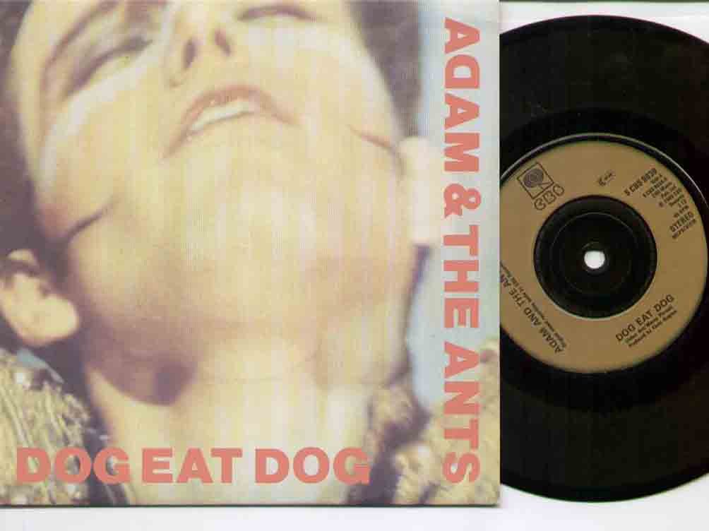  ADAM ANT DOG EAT DOG 7 INCH VINYL / 45 Music