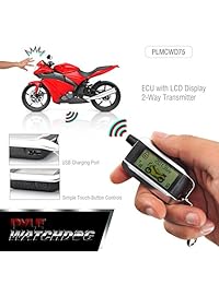 Pyle plmcwd15 Reloj perro motocicleta vehículo Alarma Sistema de seguridad