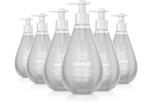 Method Liquid Hand Soap, Biodegradable Formula with Gel Soap Dispenser Made of 100% Recycled Plastic, Sweet Water, 354 ml Soa