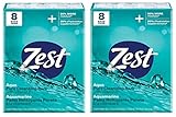 Zest Aqua Pure Cleansing Bar Soap 20% More Moisture