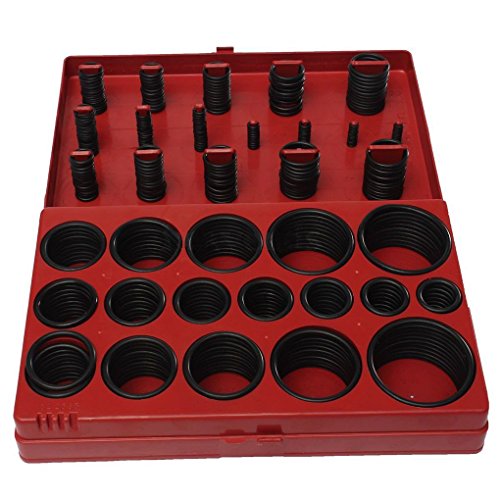 419Pcs Rubber O Ring Oring Repair Fix Box Nitrile Rubber Seal Plumbing Gasket Garage Assortment Set Stevlogs