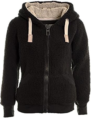 Fuchia boutique Ladies Womens Soft Teddy Fleece Hooded Jumper Hoody Jacket Coat S/M/L/XL/XXL