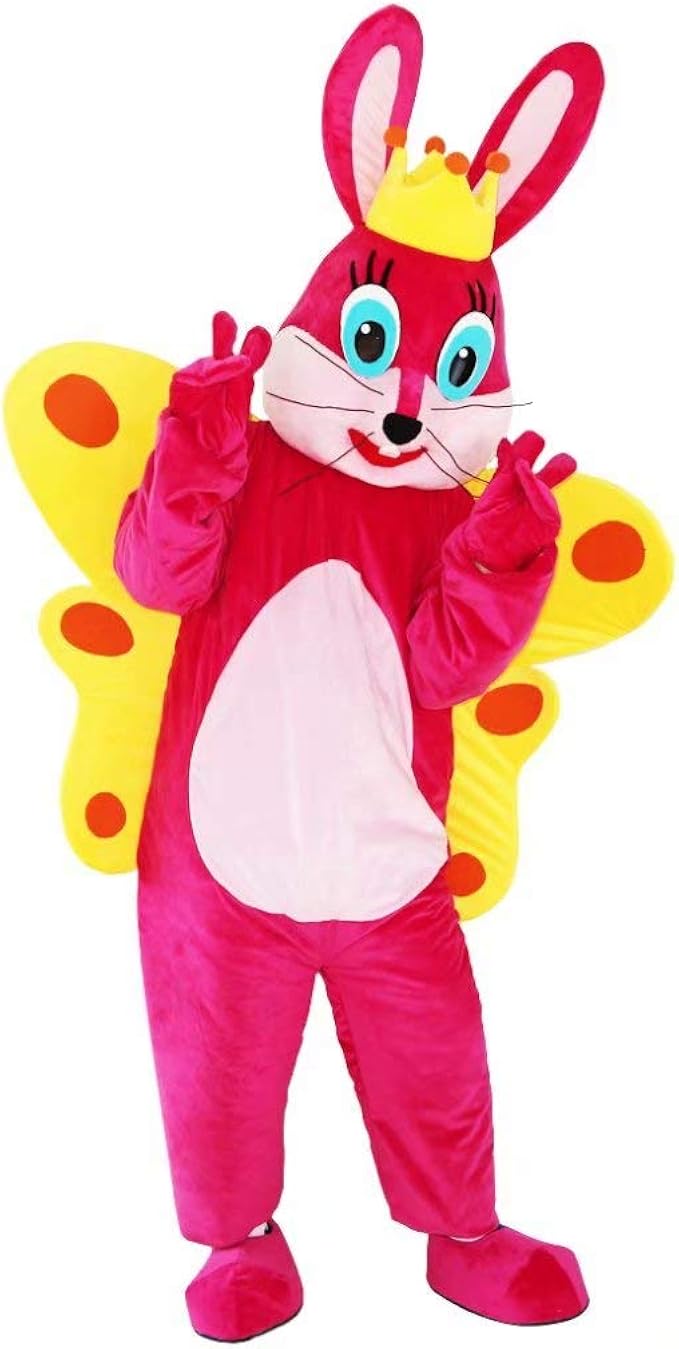 Amazon Co Jp 女王 蝶 ウサギ ウサギ アニメ コスチューム マスコット Us サイズ 5 11 To 6 3 カラー レッド 服 ファッション小物