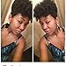 Afro Puff ★ Natural Hair Earrings ★ African American Woman Earring ★ African Jewelry ★ Wood Earrings (Yellow)