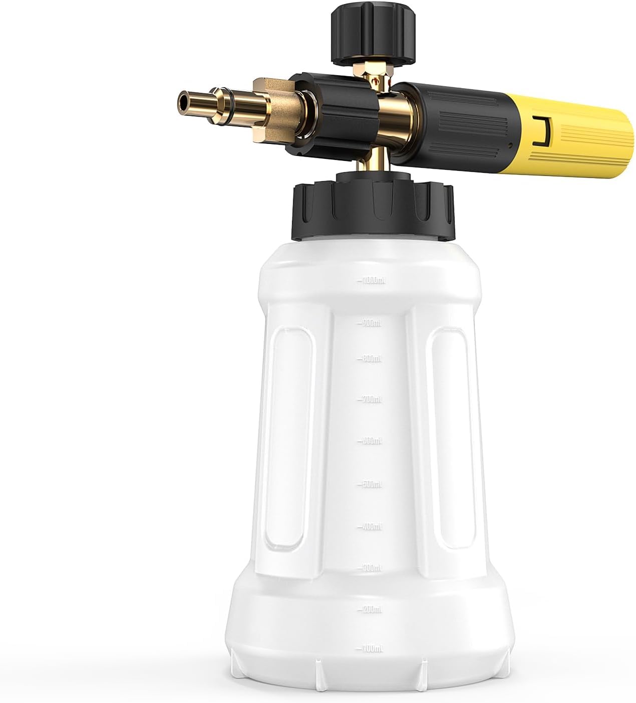 DANCINGBOAR Snow Foam Lance Compatible with LAVOR/Parkside/Spear and Jackson Pressure Washer, Car Washer Sprayer Soap Nozzle Foam Cannon Bottle, 1L Adjustable Sprayer Soap Dispenser