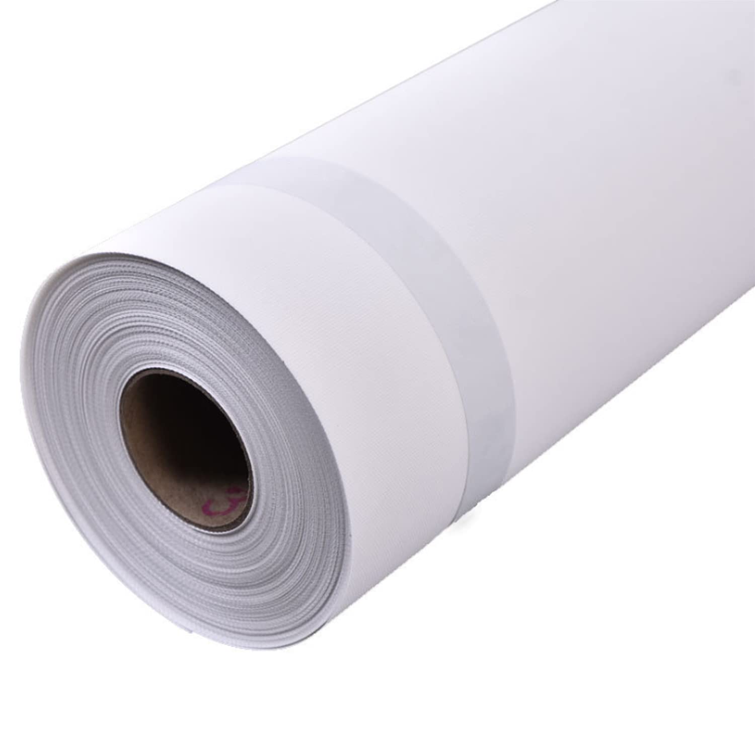 Nisorpa 30m Polyester Canvas Roll - Large White Inkjet Canvas, H 60cm x L 30m