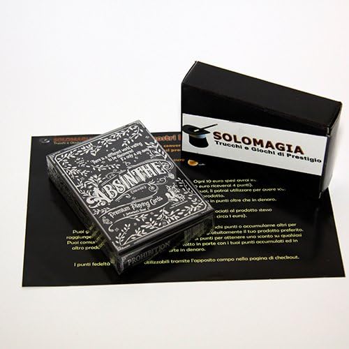 SOLOMAGIA Absinthe Playing Cards by Ellusionist - Card Games - Magic Tricks and Magic