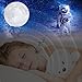 LOGROTATE Moon Lamp with Stand(Diameter 4.7 INCH), 16 Colors 3D Print Moon Light with Remote & Touch Control and USB Recharge, Moon Light Lamps for Baby Kids Lover Birthday Fathers Day Gifts