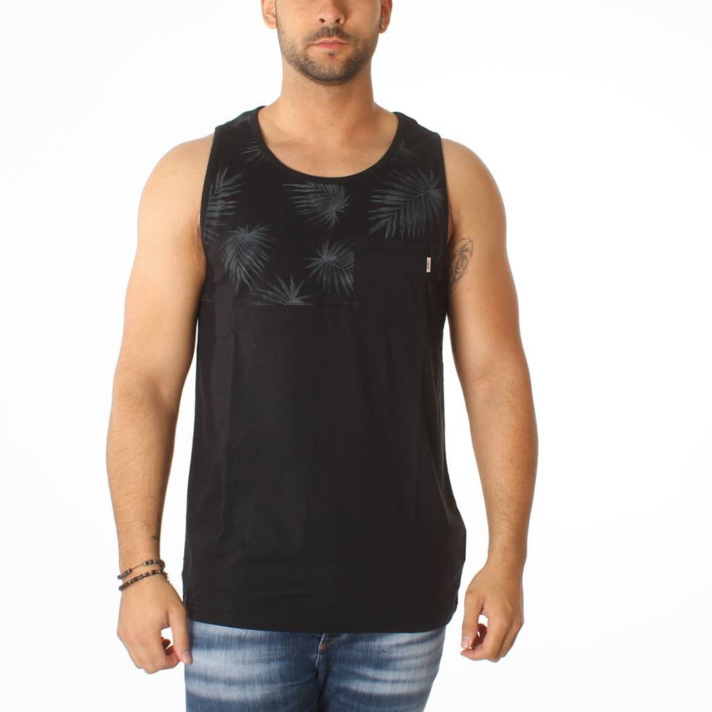 Vans Men's Hilby Sleeveless Kniited Tank Top, Black, Medium