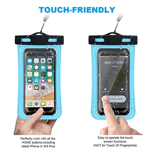 image for U-Tote Universal Waterproof Case, IPX8 Waterproof Phone Pouch Dry Bag 