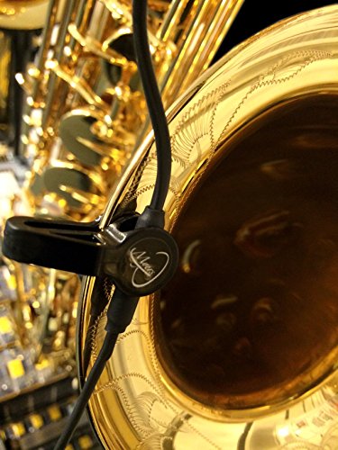 Myers Pickups The Feather Saxophone Microphone with Flexible Micro-Gooseneck