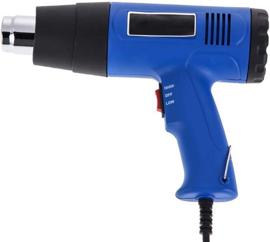 Jiazhounengy Temperature Heat Blowers US Plug 1500W Dual 4 Nozzles Power Tool 300-500°
