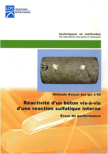 Réactivité d'un béton vis-à-vis d'une réaction sulfatique interne