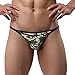 TIAOBU US Men's Camouflage Bikini Underwear Panty Briefs Size Medium Green Camouflage