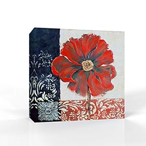 Elegant Red Flowers Pictures Home Wall for Bedroom...