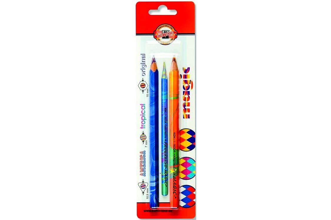 Koh-I-Noor 9038003002BL Special Coloured Magic Pencil Set