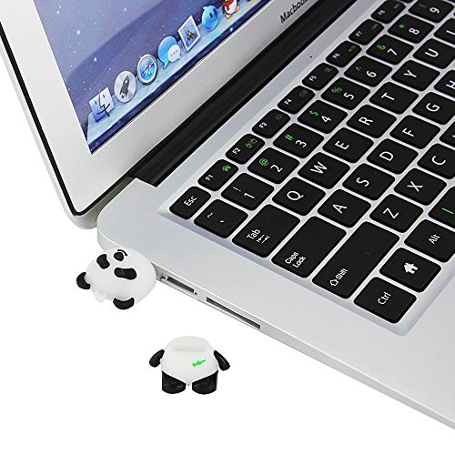 Aneew Pendrive 32GB U Disk Panda Bamboo Shape USB Flash Drive Memory Thumb