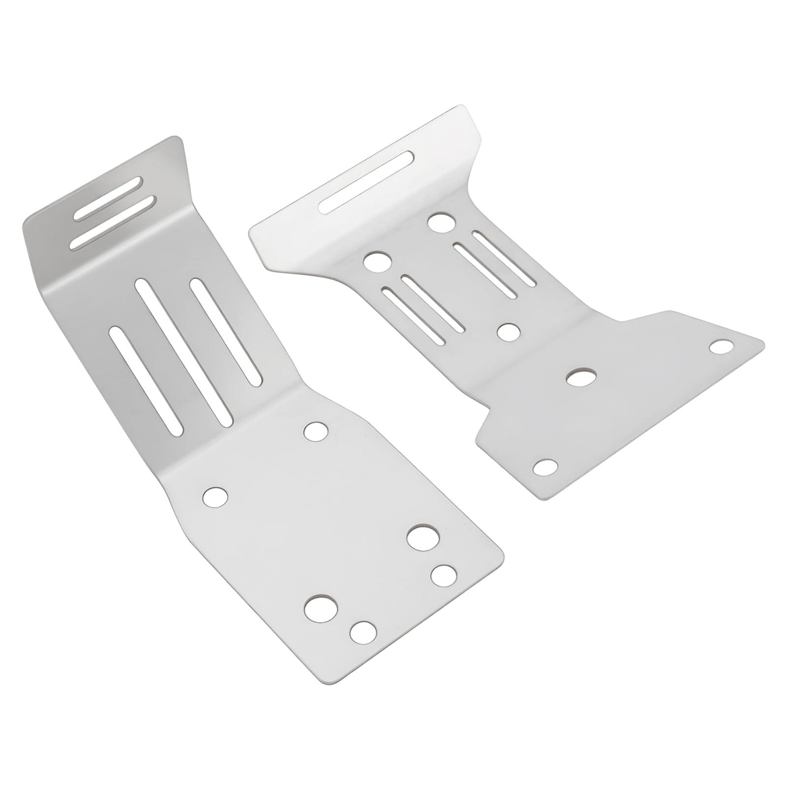 Be In Your Mind 1 Set RC Car Stainless Chassis Armor Protector Compatible with Ta-miya 1/10 Fighter NXGEN DT-0